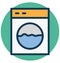 Washing machine, Laundry Isolated Vector Icon that can easily Modify or edit Washing machine, Laundry Isolated Vector Icon that c