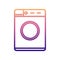 washing machine nolan icon. Simple thin line, outline vector of Appliances icons for ui and ux, website or mobile application
