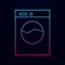 washing machine nolan icon. Simple thin line, outline vector of bathroom icons for ui and ux, website or mobile application