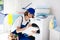 Washing machine repair technician. Washer service