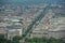 Washington buildings aerial view in Washington DC, USA