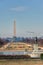 WASHINGTON, D.C. - JANUARY 09, 2014: Washington Cityscape with Washington Monument.