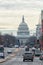 WASHINGTON, D.C. - JANUARY 10, 2014: Washington Cityscape and Capitol in Background.