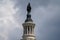 Washington, DC - August 9, 2019: Close up of the Statue of Freedom on top of the US Capitol Buliding