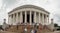 Washington DC, District of Columbia [United States US, Lincoln Memorial over Reflection pool, interior and exterior,