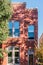 Washington DC Row Colorful Townhouses Brick Architecture Exterior Autumn Day