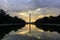 Washington DC Skyline, Washington National Monument at Sunrise