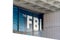 Washington, DC, USA- January 12, 2020: Sign of Federal Bureau of Investigation at their headquarters in Washington, DC, USA