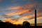 Washington Monument Famous DC Landmark at Dusk