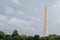 Washington Monument Obelisk in DC Mall panorama