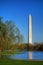 Washington Monument over Constitution Gardens Pond