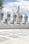 Washington Monument and World War II Memorial