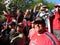 Washington Nationals Fans at the Parade in Washington DC