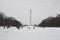 Washington Obelisk in winter time