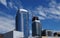 Washington state. Downtown Seattle. View of buildings from the waterfront