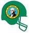 Washington State Flag Football Helmet