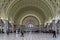 WASHINGTON, USA - APRIL 29 2019 - washington dc union station internal view on busy hour