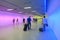 WASHINGTON, USA- AUGUST 21, 2017: Unidentified people walking inside the Metro Subway Station at Federal Triangle