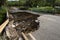 Washout on Puerto Rico road in Caguas, Puerto Rico