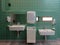 Washroom for children in a kindergarten, Germany