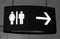 Washroom Sign