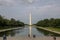 Washungton D.C.,USA-June 14,2018 - Landscape Washington monument obelisc in USA