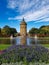 Wassertum landmark Mannheim water tower water tank park walk lavendel flowers lake trees colourfull leafes spring autumn