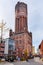 Wasserturm or water tower in Luneburg. Germany
