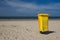 Waste Bin on the beach