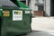 Waste Management dumpster