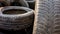 Waste tyres profil