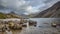 Wastwater landscape in Cumbria, United Kingdom