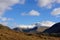 Wastwater with snow capped Lingmell, Scafell pike and Scafell