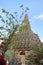 Wat Arun buddhist temple, Bangkok, Thailand - detail