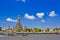 Wat Arun and cloudscape