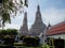 Wat Arun, locally known as Wat Chaeng, is a landmark temple on the west ;Thonburi; bank of the Chao Phraya river.
