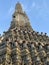 Wat Arun Ratchawararam Ratchawaramahawihan The beautiful architecture Landmark of Bangkok, Thailand