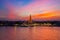 Wat Arun Ratchawararam Ratchawaramahawihan at sunset