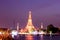 Wat Arun during Sunset at Bangkok, Thailand