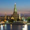 Wat Arun - the Temple of Dawn water front