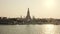 Wat Arun Temple at sunset in Bangkok