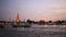 Wat Arun, twilight evening