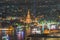 Wat arun under loy krathong day ,Thailand