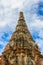 Wat Chai Watthanaram built by King Prasat Tong with its principal Prang (center) representing Mount Meru, t