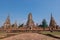 Wat Chaiwatthanaram, the historical Park of Ayutthaya, Phra Nakhon Si Ayutthaya, Thailand