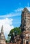 Wat Chaiwatthanaram, the historical park in Ayutthaya province o
