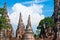 Wat Chaiwatthanaram, the historical park in Ayutthaya province o