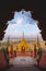 Wat Doi Prachan Mae Tha or Wat Phra That Doi Phra Chan in Lampang, Thailand