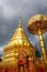 Wat Doi Suthep golden stupa, Chiang Mai, Thailand