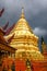 Wat Doi Suthep golden stupa, Chiang Mai, Thailand